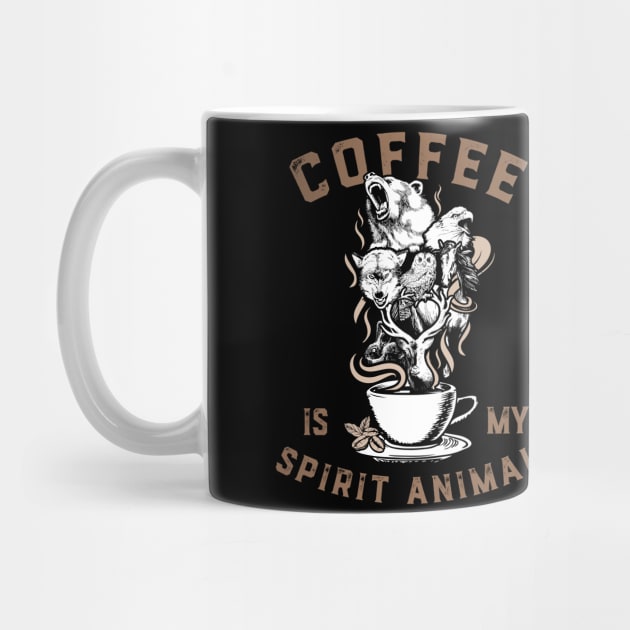 Coffee Is My Spirit Animal! by aircrewsupplyco